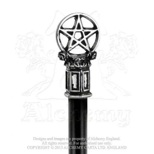Last Chance! Alchemy Gothic HS4 Roseus Pentagram Hair Stick