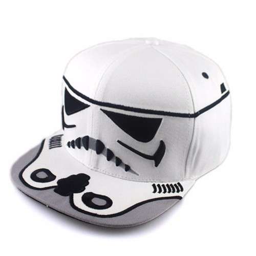 Star Wars Storm Trooper Adjustable Cotton Snapback Baseball Cap