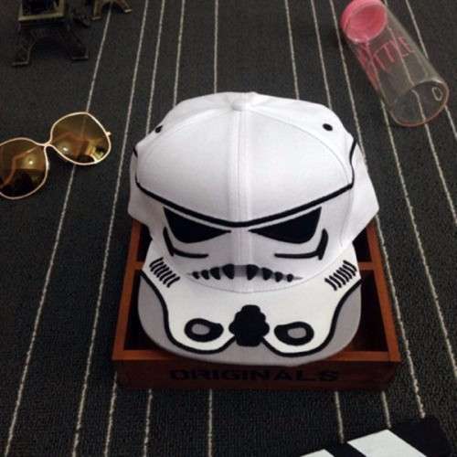 Star Wars Storm Trooper Adjustable Cotton Snapback Baseball Cap
