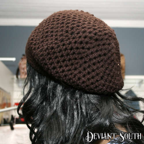 Brown Slouch Beanie