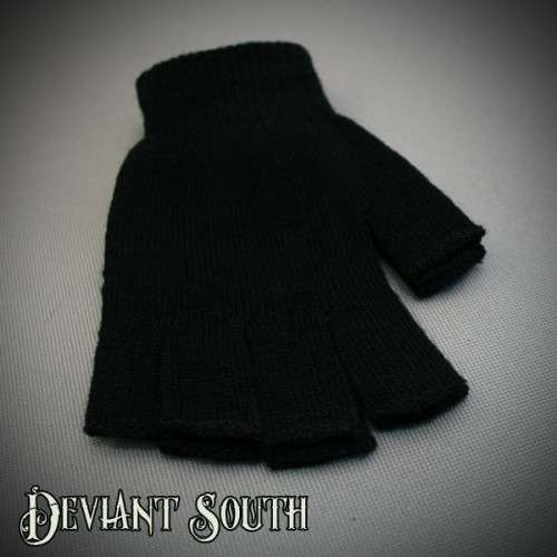 Fingerless Gloves - Black