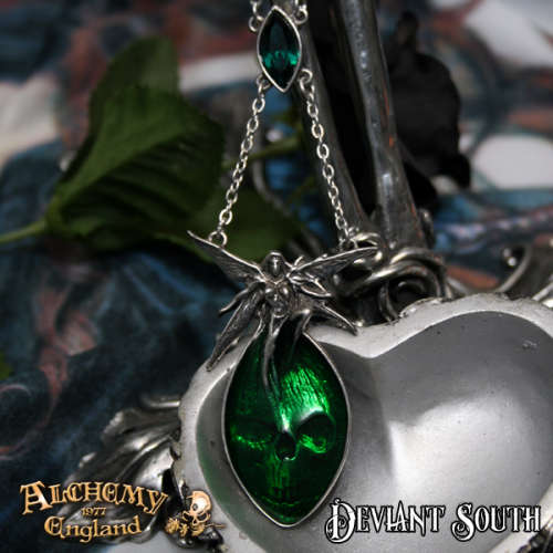 Alchemy Gothic P526 Absinthe Fairy pewter pendant necklace