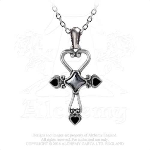 Alchemy Gothic P770 Amourankh pendant necklace