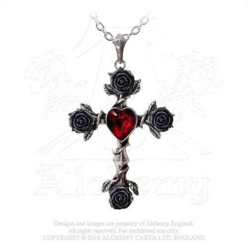 Alchemy Gothic P758 Black Rosifix
