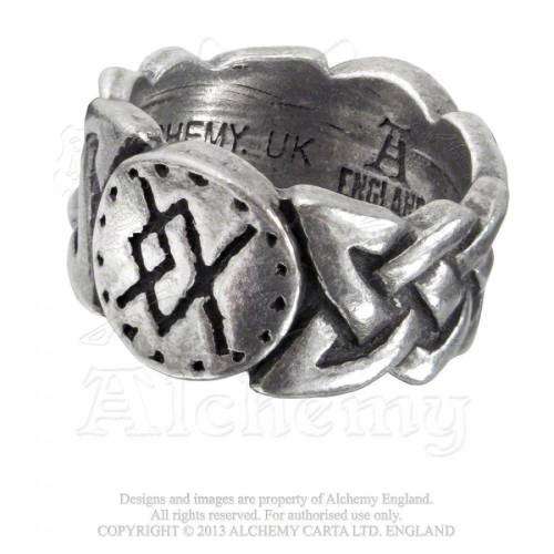 Alchemy Gothic AG-R195 Viking Virility Runering ring - UK Size Y