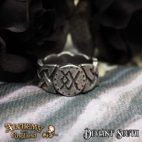 Alchemy Gothic AG-R195 Viking Virility Runering ring - UK Size Y