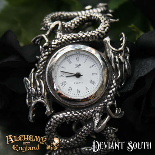 Sale! Alchemy Gothic AW16 Imperial Dragon Wrist Watch