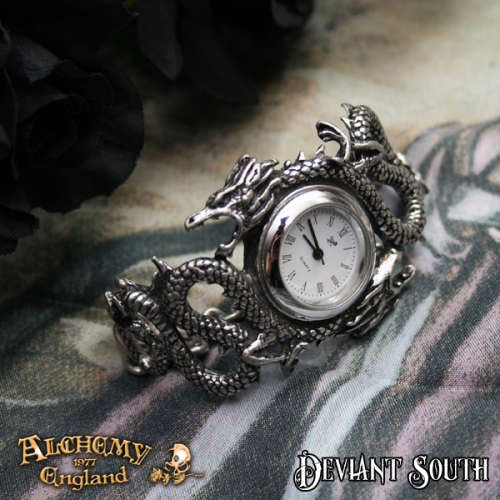 Sale! Alchemy Gothic AW16 Imperial Dragon Wrist Watch