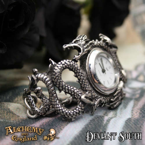 Sale! Alchemy Gothic AW16 Imperial Dragon Wrist Watch