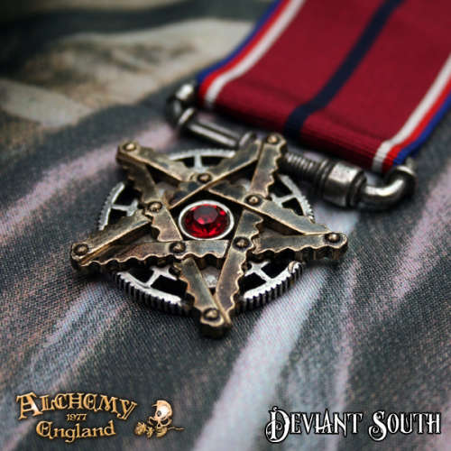 Last Chance! Alchemy Gothic AMA7 - O.I.S. The Occult-Industrial Star medal