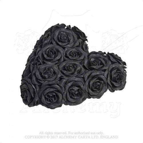 Alchemy Gothic ROSE7 Black Rose Heart