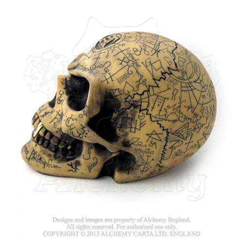 Alchemy Gothic V1 Omega Skull (resin ornament)