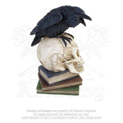 Alchemy Gothic V17 Poe's Raven resin statuette