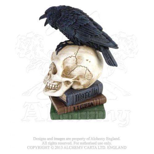 Alchemy Gothic V17 Poe's Raven resin statuette