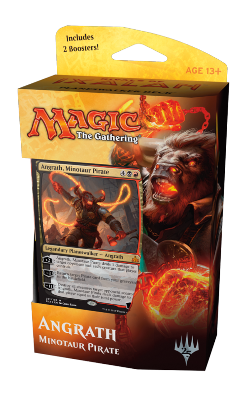 Magic: The Gathering Rivals of Ixalan Planeswalker 60-Card Deck - Angrath