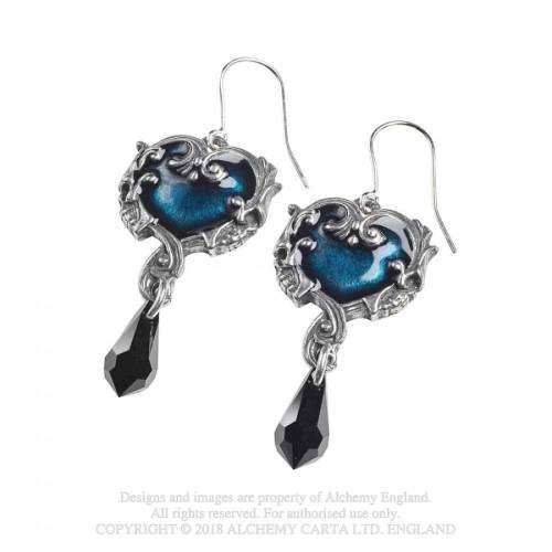 Alchemy Gothic E414 Affaire du Coeur earrings (pair)