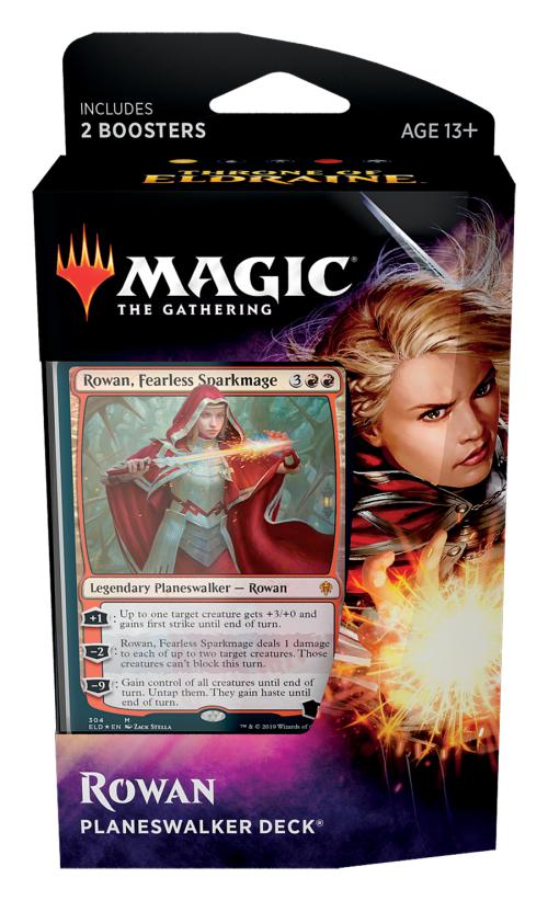Magic: The Gathering Throne of Eldraine Planeswalker Deck - Rowan