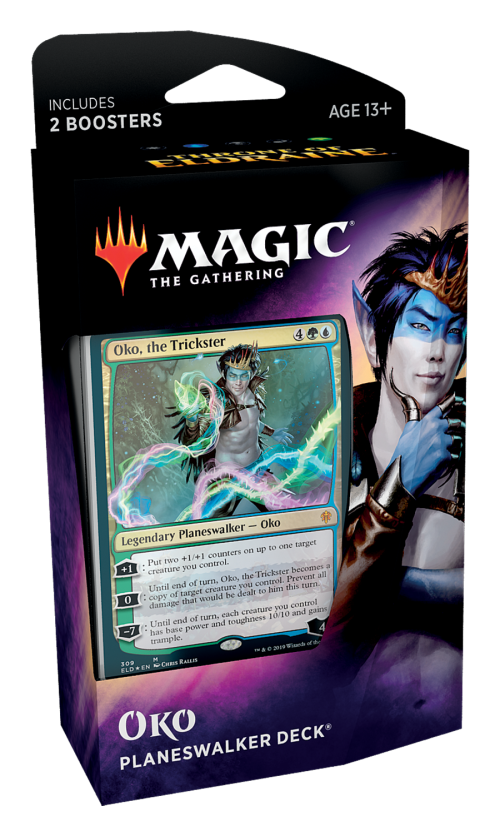 Magic: The Gathering Throne of Eldraine Planeswalker Deck - Oko
