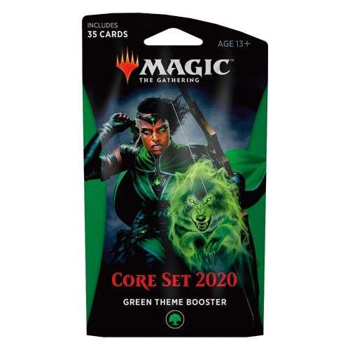 Magic: The Gathering Core Set 2020 Theme Booster (1 pack) - Green