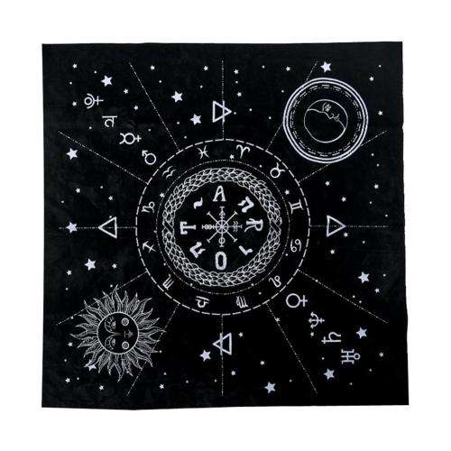 Altar Tarot Cloth Small Tablecloth Astrology Sun Moon