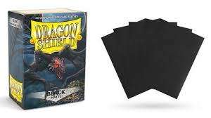 Dragon Shield Matte Standard Sized Card Sleeves - Black (100)