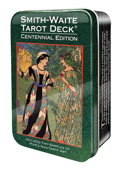 Smith-Waite Centennial Tarot In Tin (pocket-sized deck)