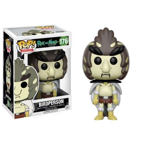 Funko Pop! Animation - Rick and Morty: 176 Birdperson vinyl figure