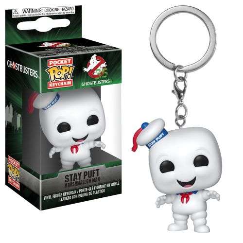 Funko Pocket Pop! Keychain: Ghostbusters - Stay Puft Marshmallow Man vinyl figure