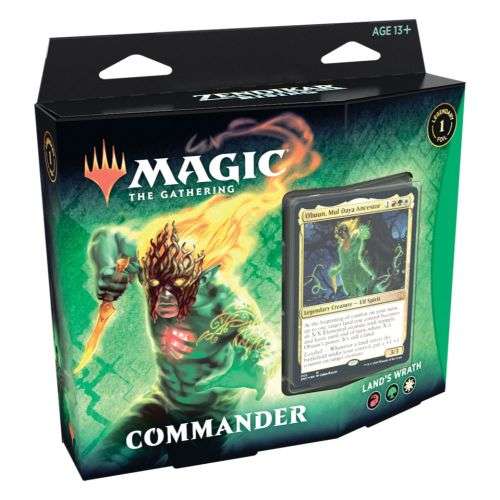 Magic: The Gathering Zendikar Rising Commander Deck - Land`s Wrath (red|green|white)