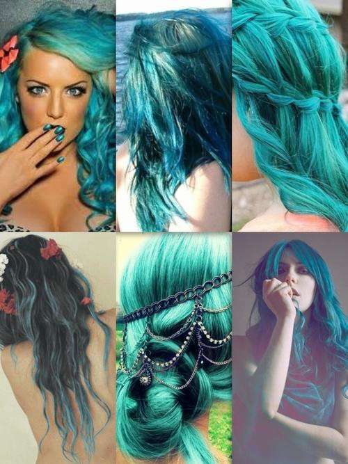 Skullour Hair Dye - Turquoise
