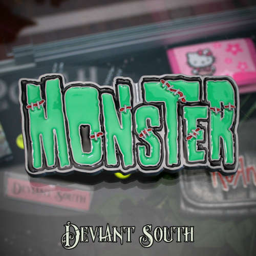 Kreepsville Monster Belt Buckle (belt not included)