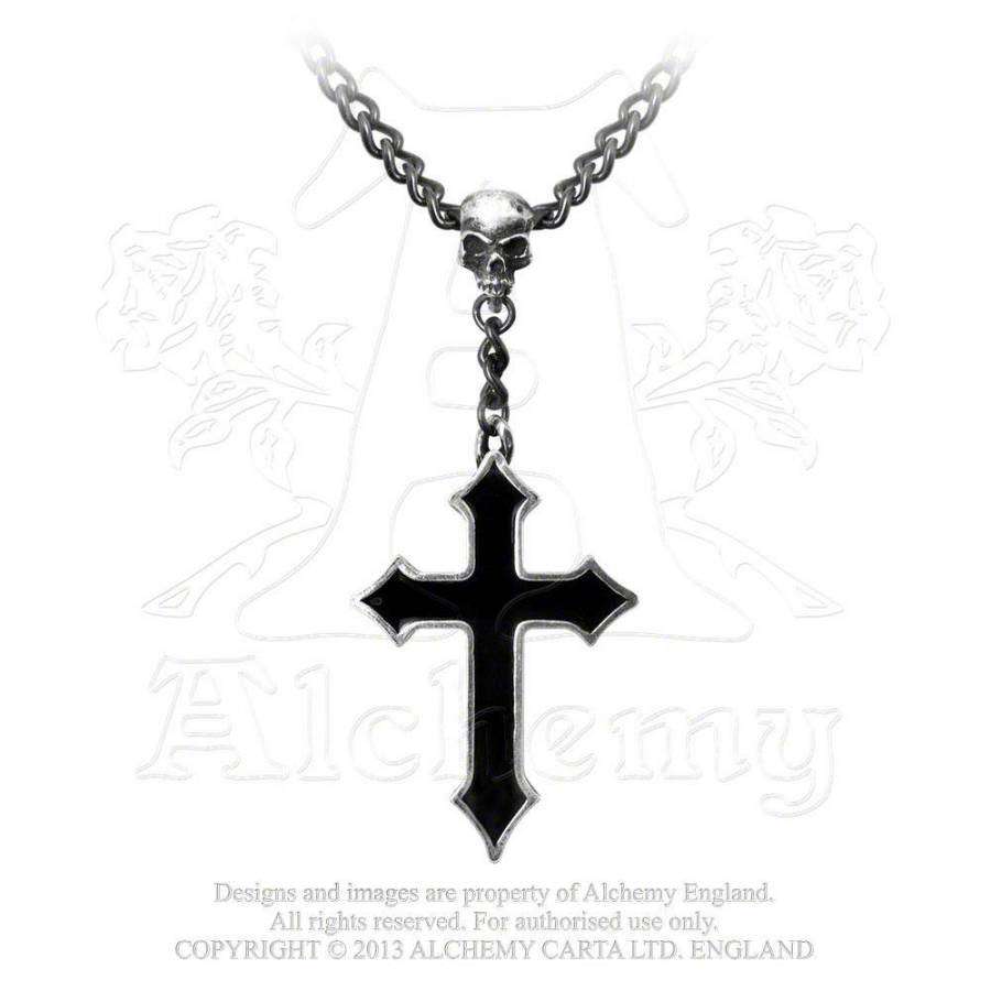 Alchemy Gothic Osbourne's Cross Necklace