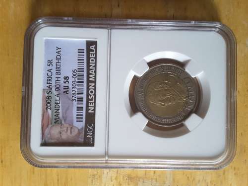 AU 58 Mandela 90th Birthday R5