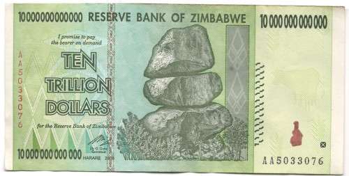 Ten Trillion Dollars