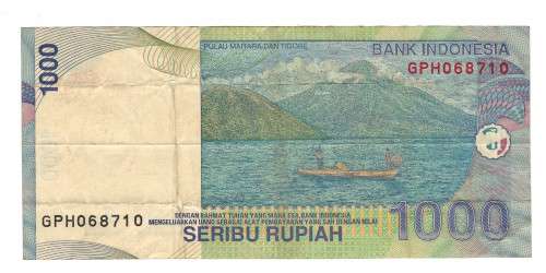 1000 Rupiah Indonesia