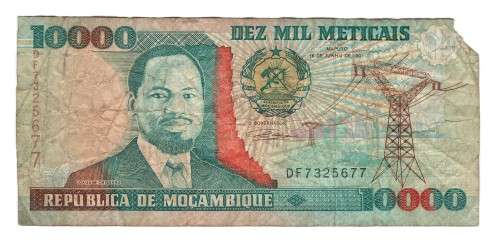 10,000 Meticais Mozambique