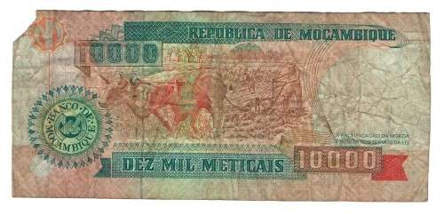 10,000 Meticais Mozambique