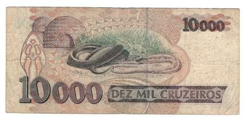 10,000 Cruzeiros Brazil