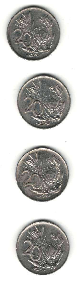 **R1 START - 1990 20 Cents (bid per coin)