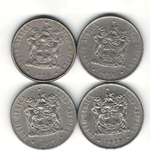 **R1 START - 50 Cents 2x1970, 1977, 1978