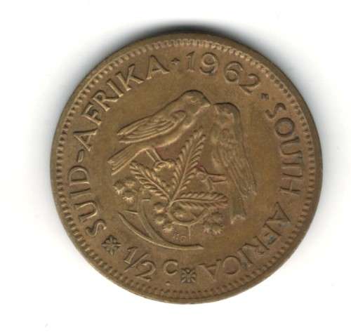 **R1 START - 1962 1/2 Cent