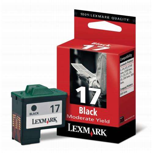 Lexmark No 17 High Resolution Black Cartridge