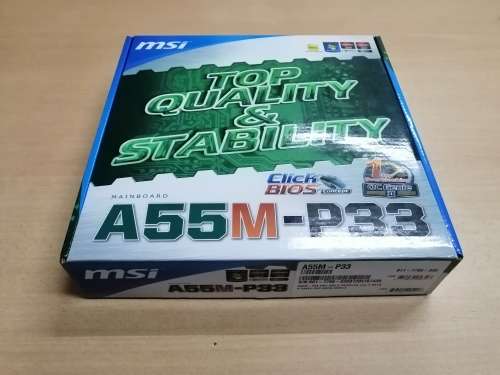 MSI A55M-P33 AMD MOTHERBOARD