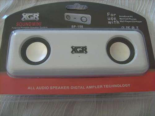 Portable Speaker System for Notebooks/PC, MP3 Cell Phones / players