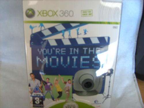 XBOX 360 LIVE VISION CAMERA YOU'RE IN THE MOVIES