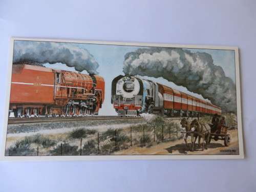 UNUSED GREETING CARD - CLASS 25NC AND 26 - DESIGNED BY M.W. BATES - AS PER SCAN