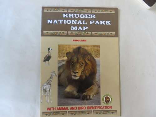 KRUGER NATIONAL PARK MAP - NO DATE STATED - AS PER SCAN