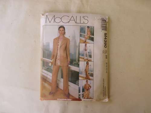 MCCALL'S - PATTERN NO. M4390 - SIZE BB 8-14  - FACTORY FOLDED - AS PER SCAN