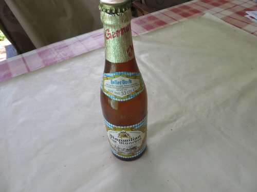 EMPTY BEER BOTTLE - MAXIMILIAN - GERMANY -  AS PER SCAN - B1