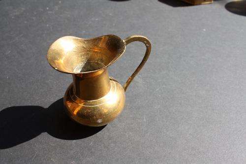 BRASS VASE - 60 MM DIAM. - 75 MM HIGH - PLEASE HAVE A LOOK